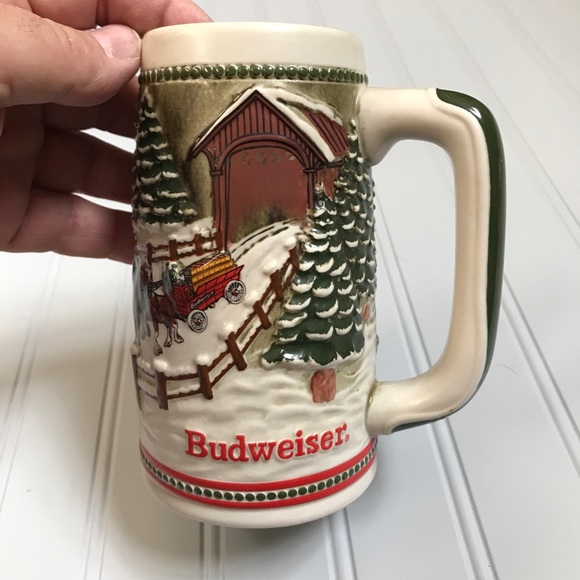 2020 Budweiser Holiday stein beer mug from annual Christmas series BRAND NEW!!